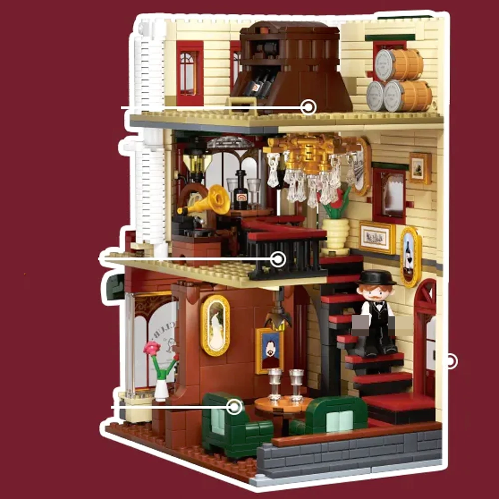 Wekki 516700 Bordeaux Wine CLUB Modular Buildings