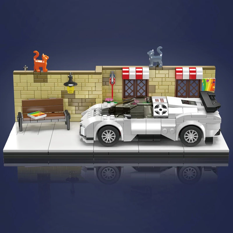 MouldKing 24065 STREET-SIDE CENTODIECI Super Car Technic