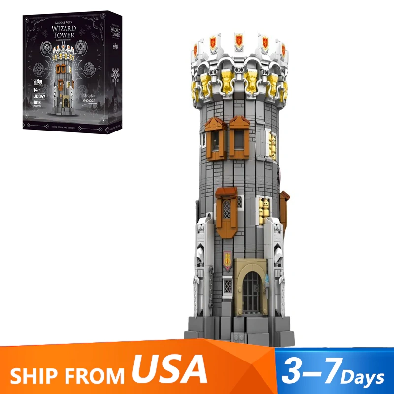 CBOX JD047 MIDDLE AGES WIZARD TOWER Modular Buildings US Warehouse Express