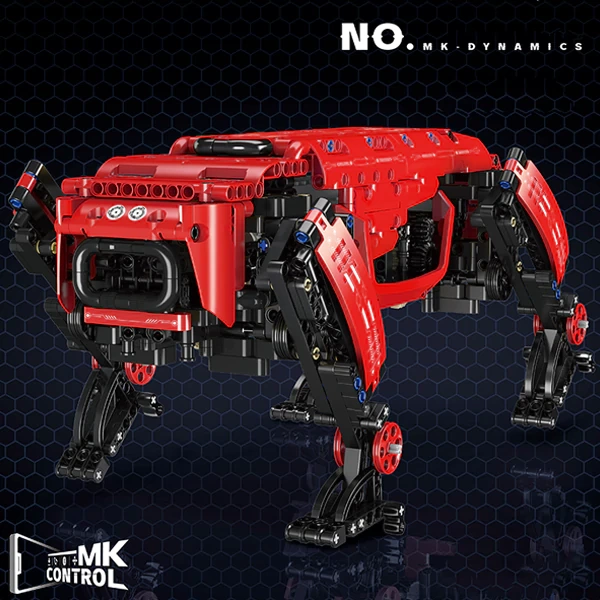 [With Motor] MouldKing Power Mechanical Dog Technic