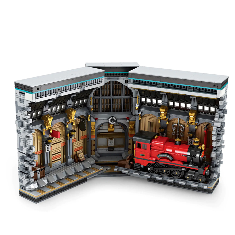Reobrix 66031 Movie & Game Harry Potter Magic Station Buliding Blocks 3060pcs Bricks Toys Model Ship From China