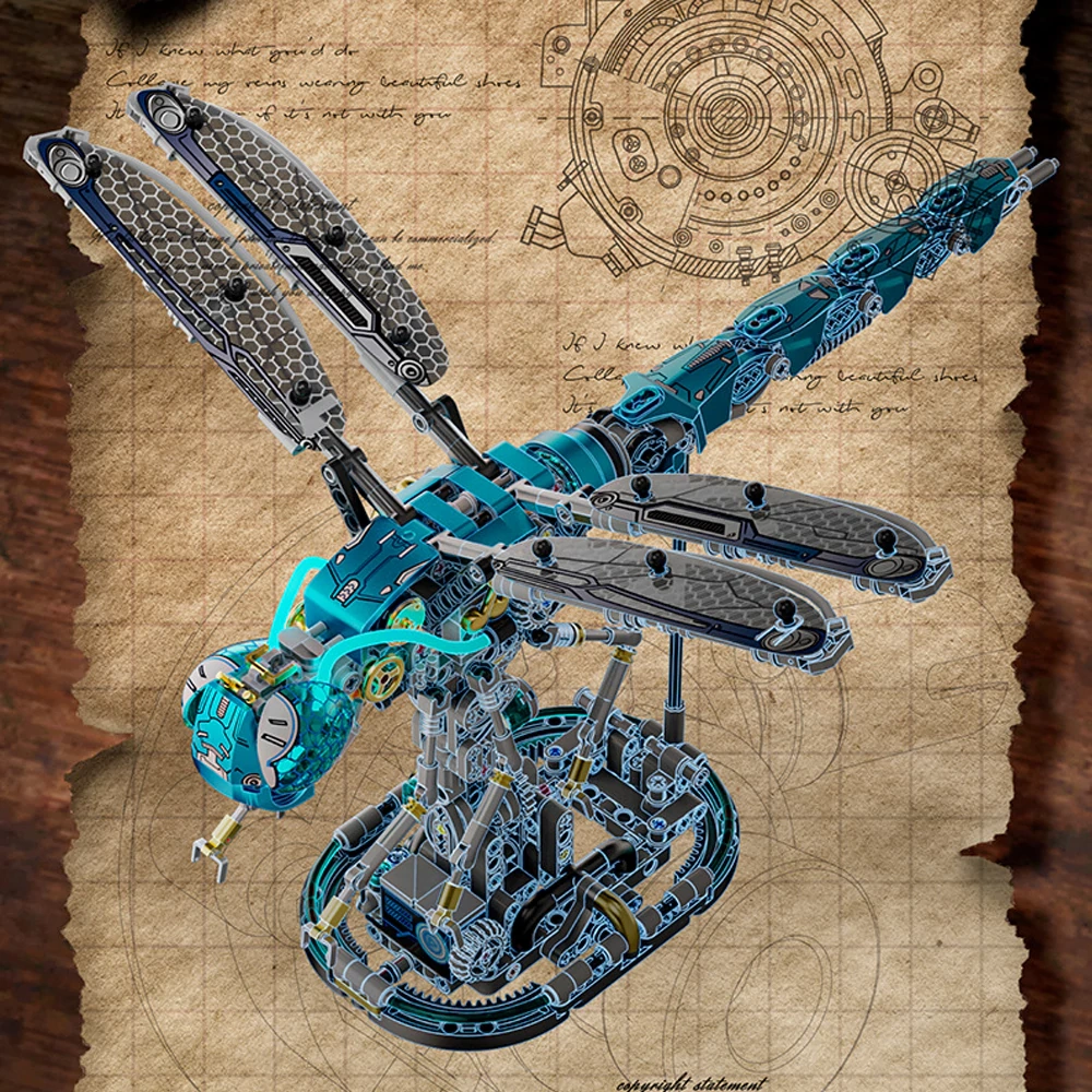 MJI 13086 MACHINERY DRAGONFLY Creator Expert