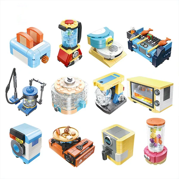 JIESTAR Mini Simulation Small Household Appliances Creator Expert