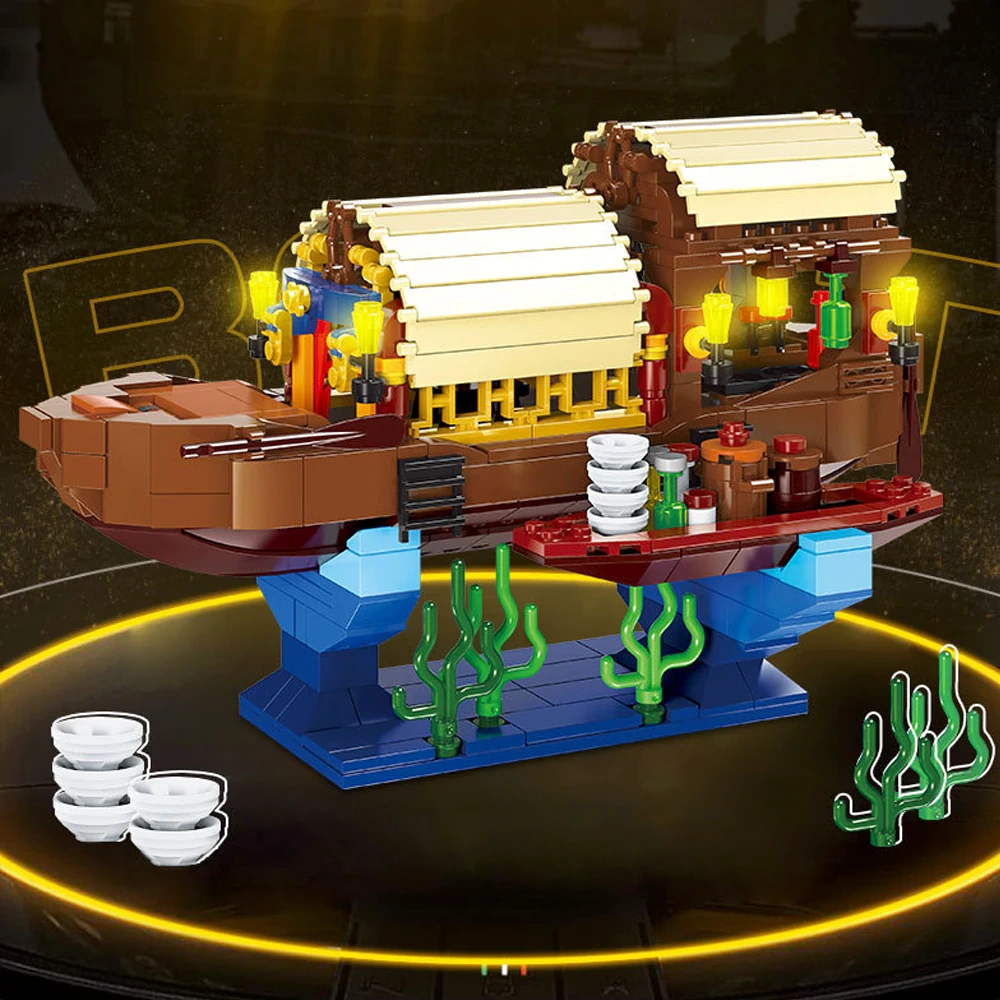 XINGBAO XB-18013 Ancient Chinese Boat Technic