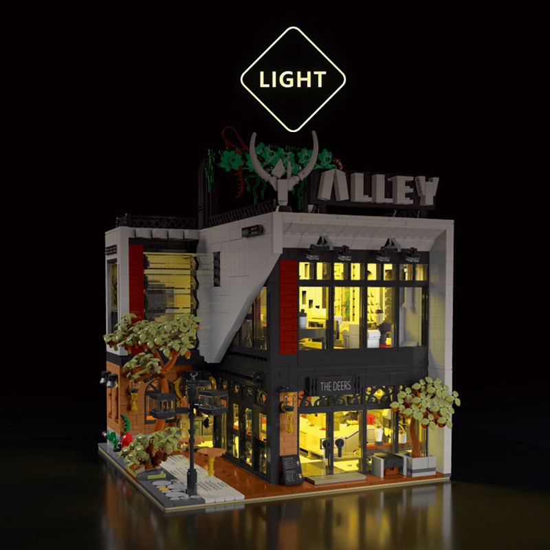 Mork 10208 Creator Expert The Alley Modular Buildings 3423pcs Bricks Toys From China Delivery.