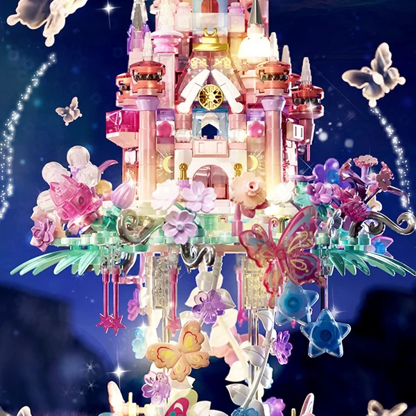 SEMBO 611105 Flower Castle Modular Buildings