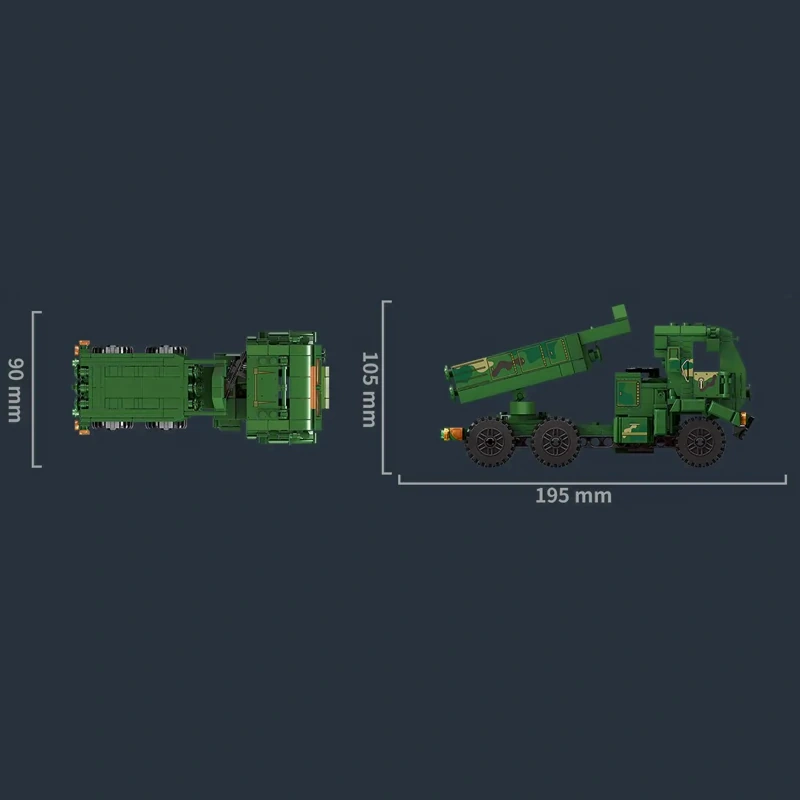 LeYi 66068 Mobility Artillery Rocket Military