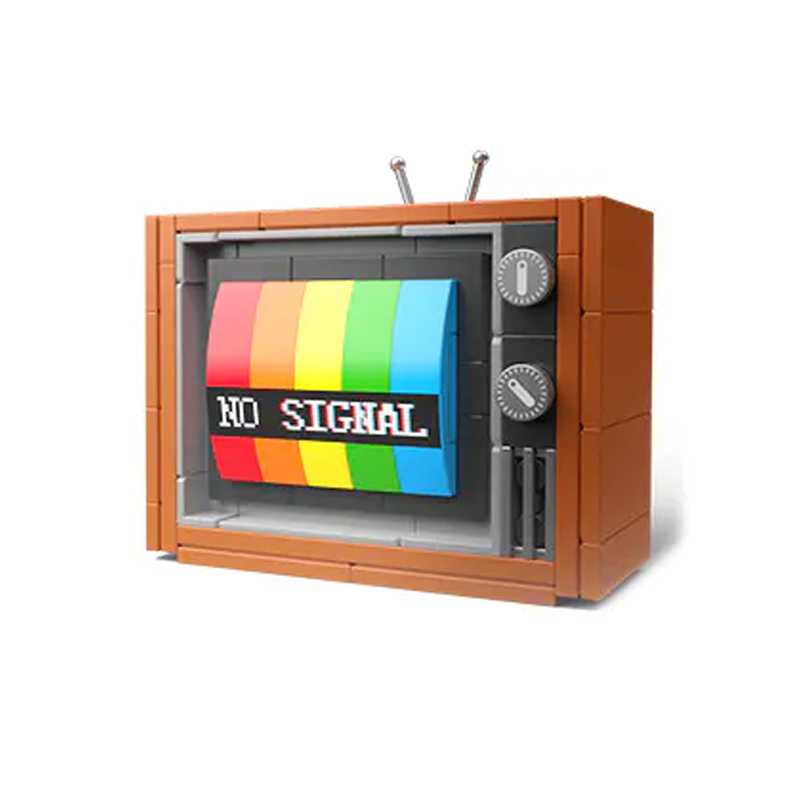 JAKI 8210 Creator 1970S Color Television Building Blocks ***pcs Bricks from China.