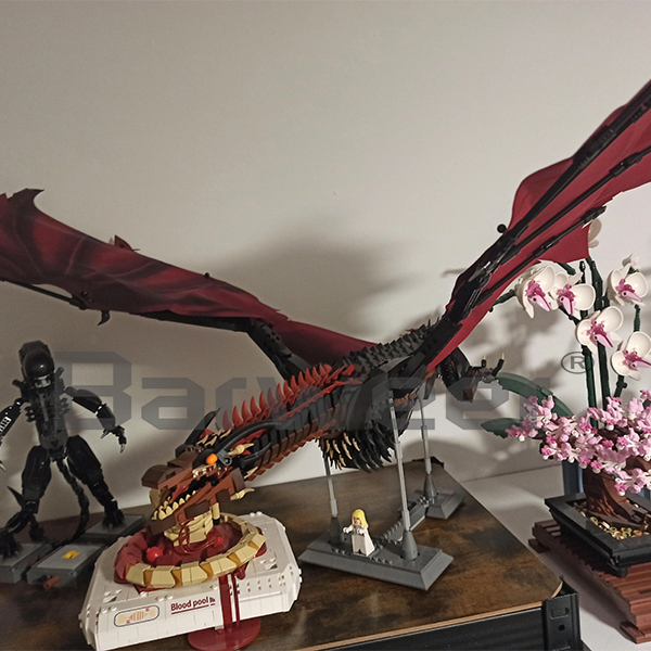 Super18K K89 Game of Thrones Drogon Building Blocks 2000Pcs Bricks from China