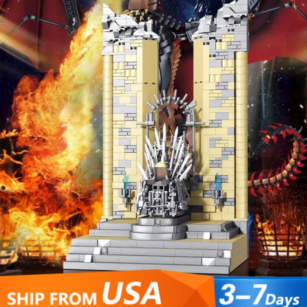 [Pre-sale] Super 18K K130 Iron Throne Movie US Warehouse Express