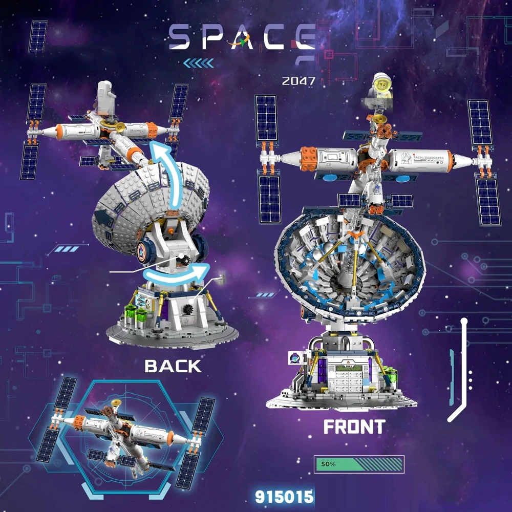 ZHEGAO 915015 Radio Telescope Technic