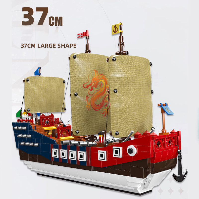 JIE Star 58001 Creator Expert Heros Ship Building Blocks 921±pcs From China.