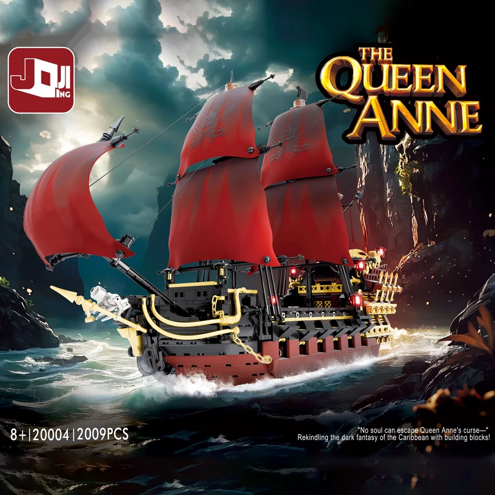 [Mini Micro Bricks] JiQing JQ20004 The Queen Anne Pirates