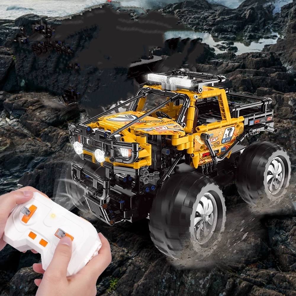 XINGBAO XB-22003 Yellow Off-Road Vehicle Technic