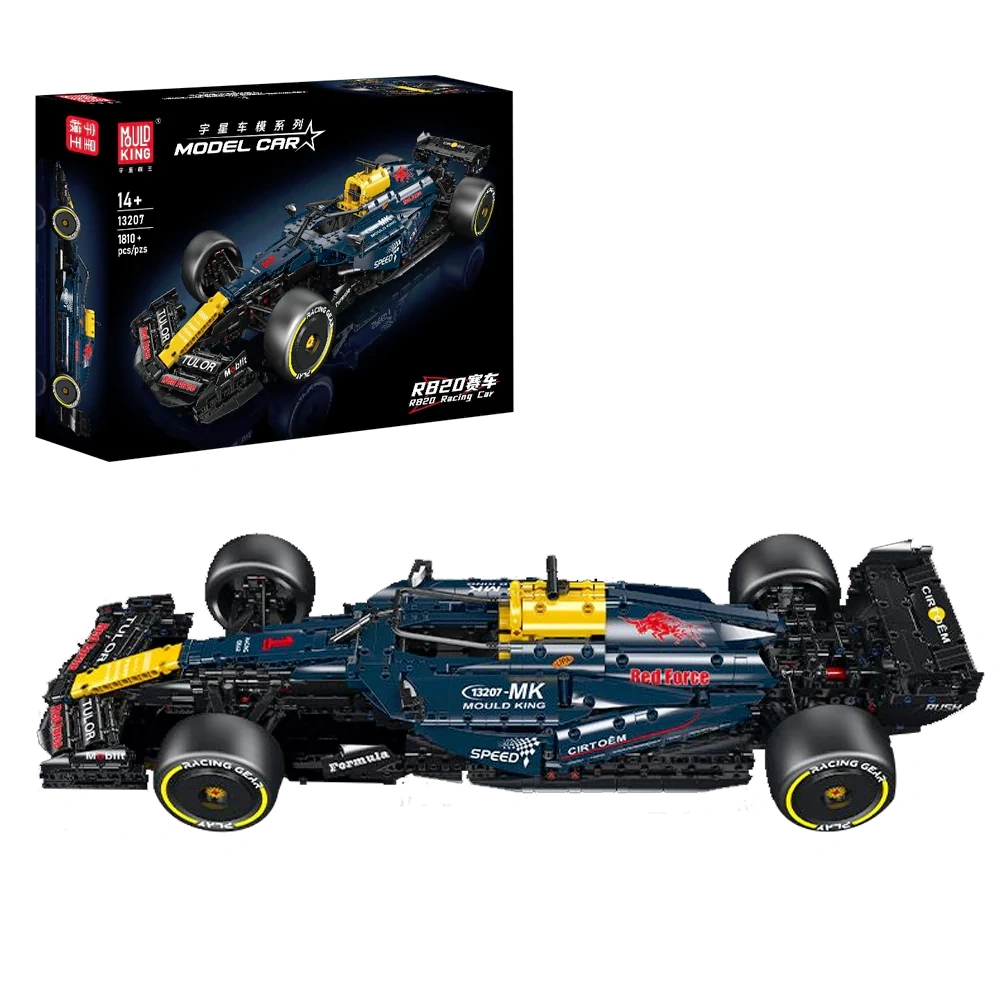 MouldKing 13207 RB20 Racing Car Technic