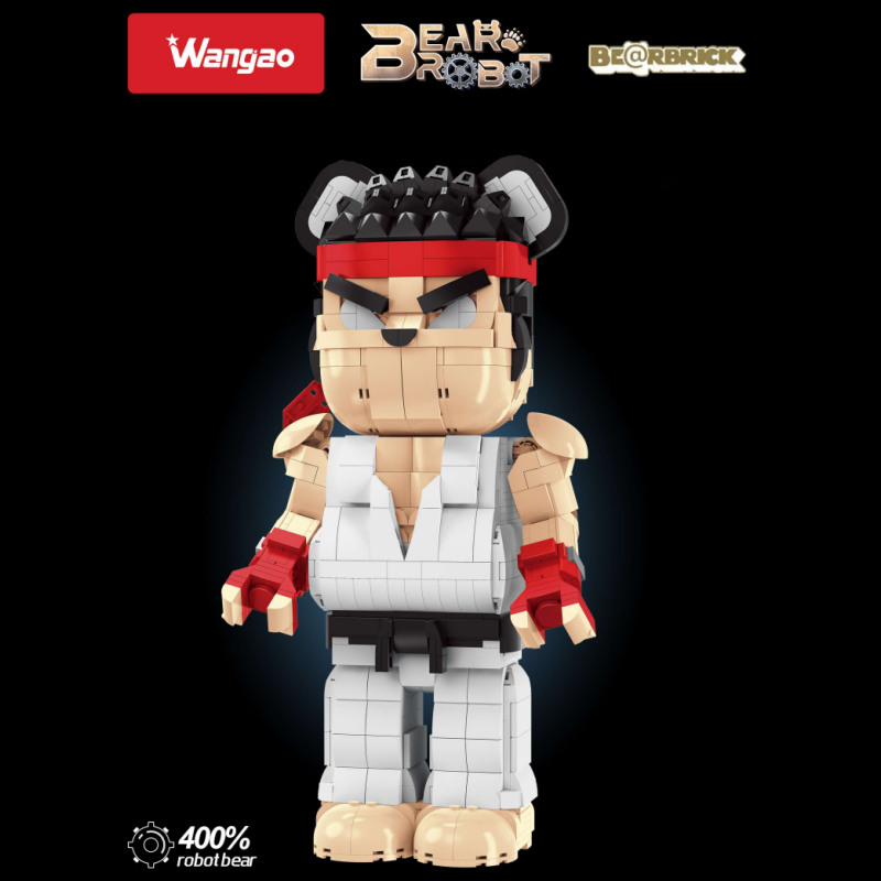 WANGAO Violent Bear Robot Series Bear Brick
