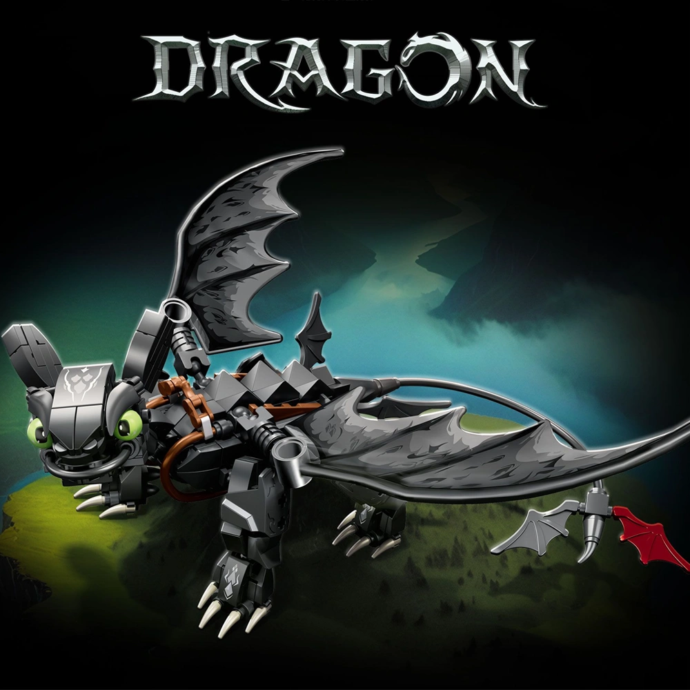 Leyi 68260 Toothless How to Train Your Dragon Movie