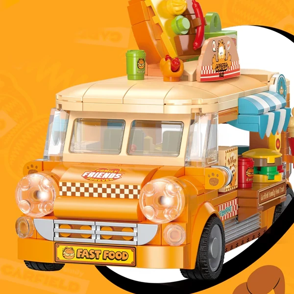 Femibox S44052 Garfield Family Mobile Food Cart Movie