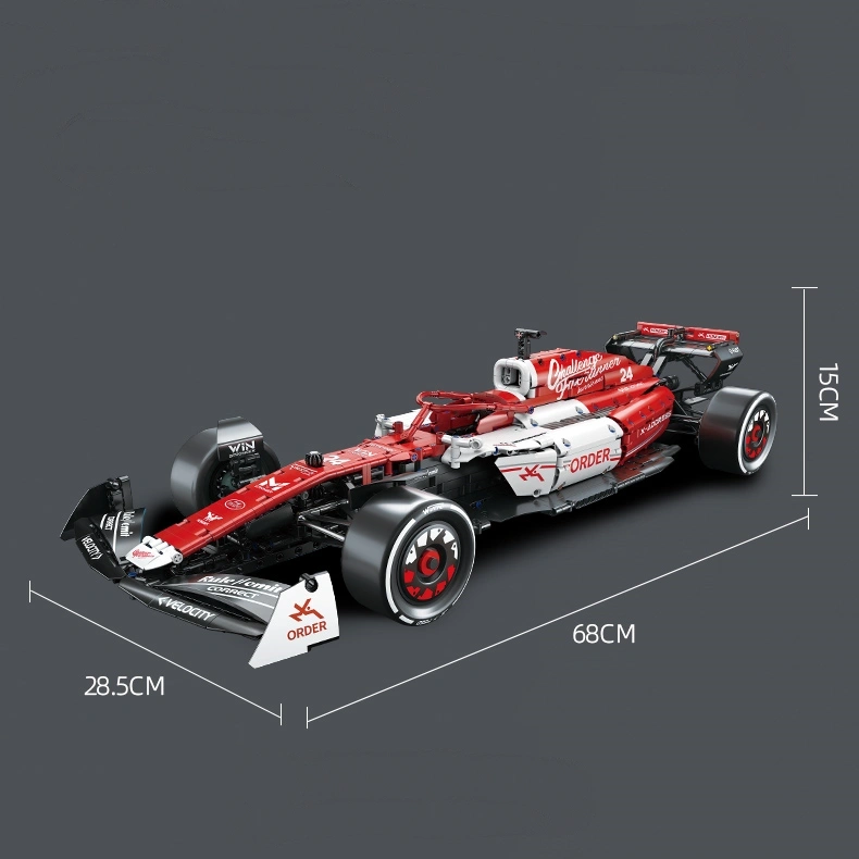 XingyaYoupin 66628 1: 8 Red And White F1 Formula Technic
