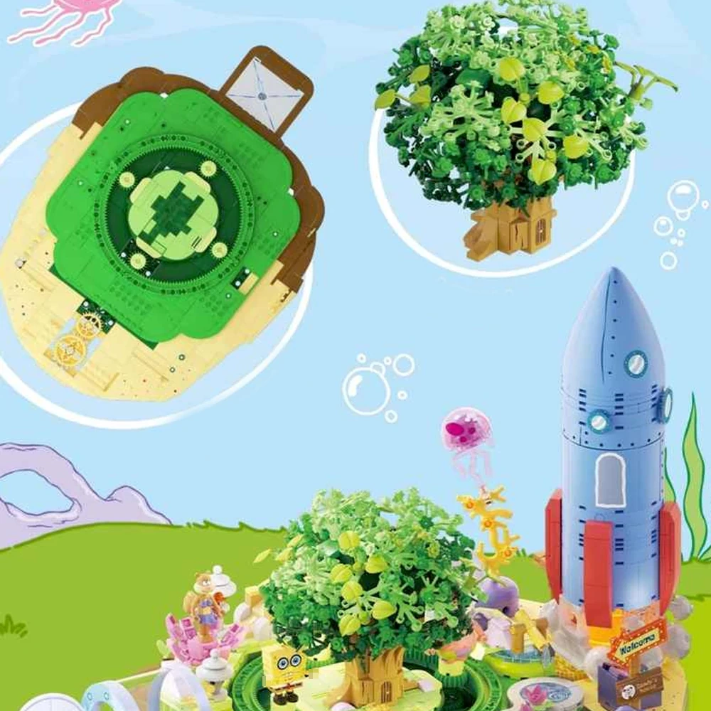 AREA-X AB0088 Sandy Cheeks Treedome‌ SpongeBob SquarePants Movie