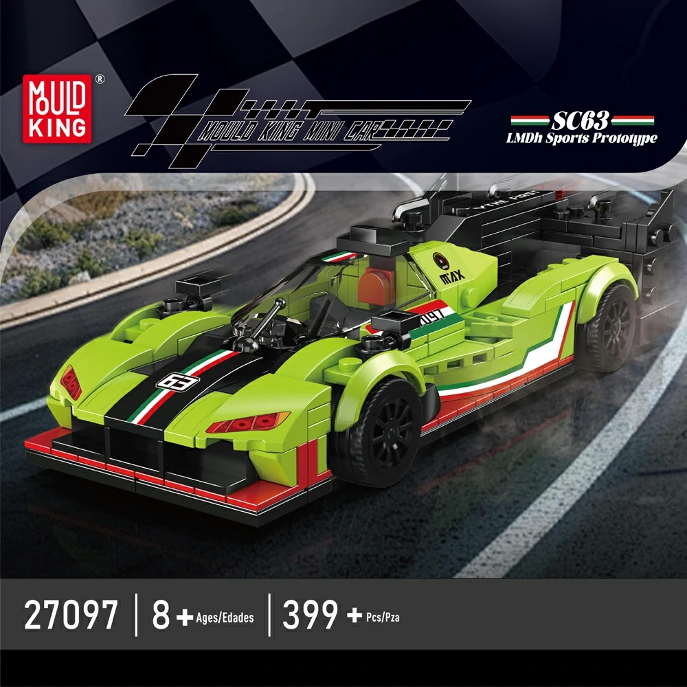 MouldKing Model Car Super Racers Speed Champions Collection 2