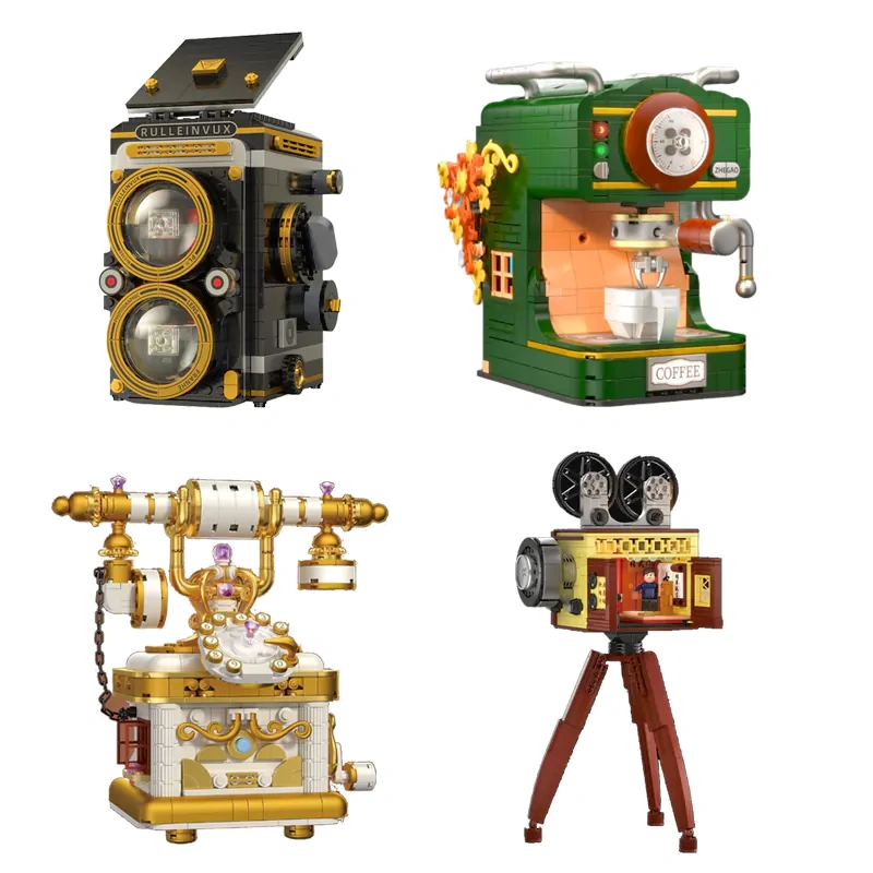 [Mini Micro Bricks] ZHEGAO Retro Style Apparatus Creator Expert