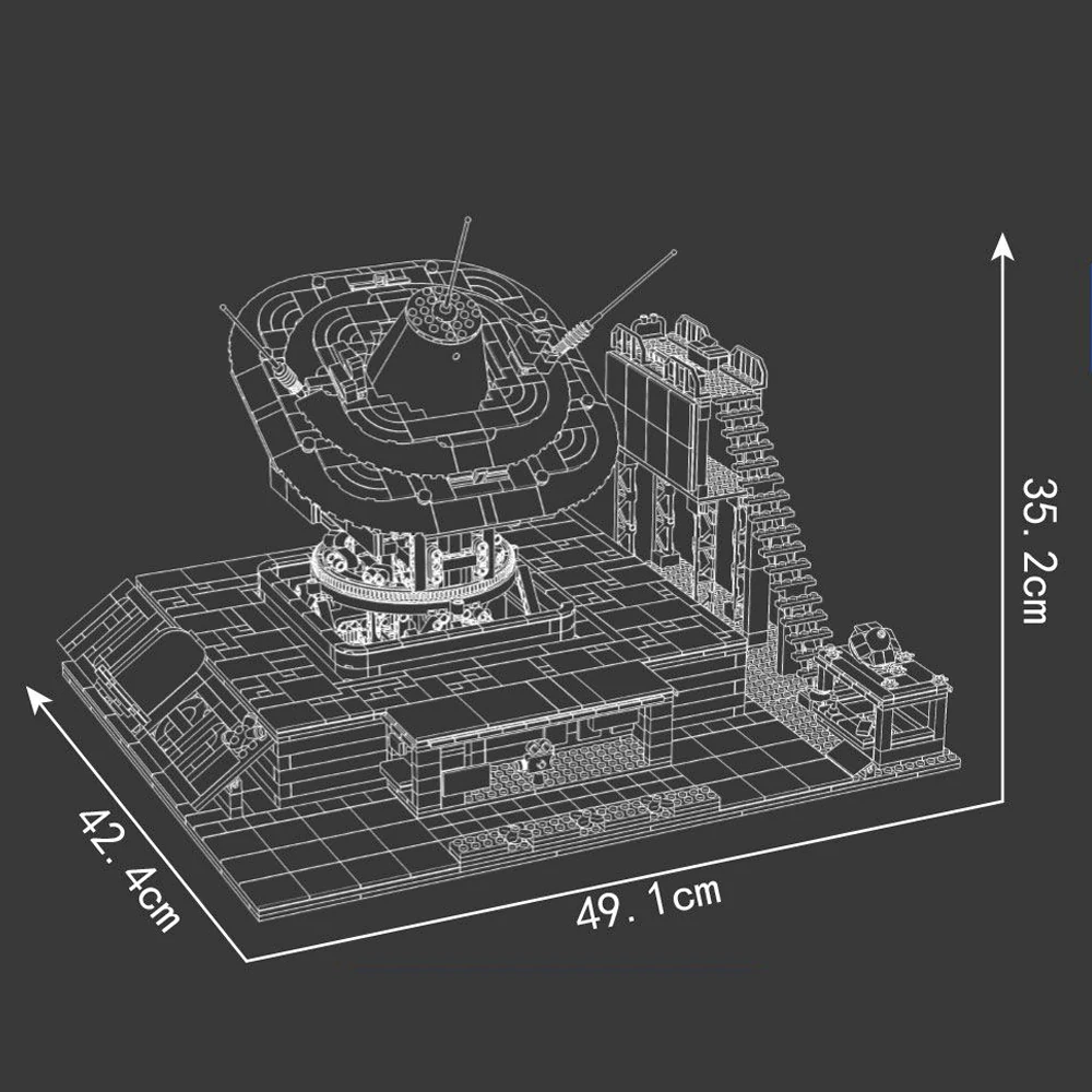 MouldKing 11024 UFO Technic