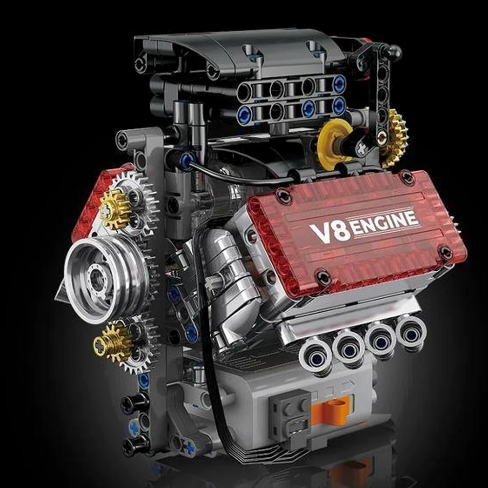 GISEGA G8909 V8 Engine Technic