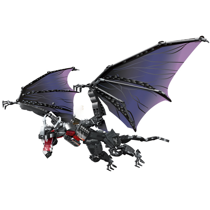 LEGO MOC Custom 92200 Black Dragon Monster Dinosaur