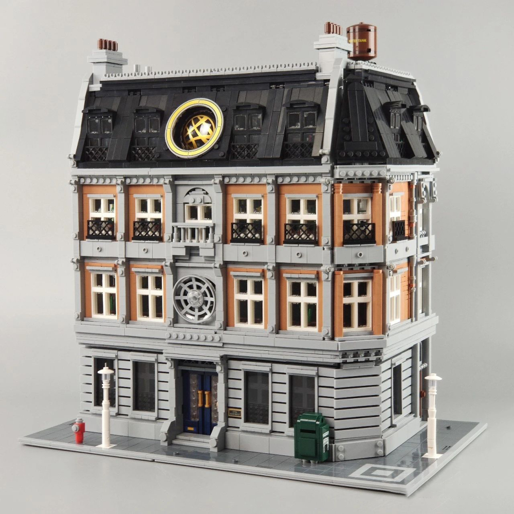 PANLOS 613001 Super heroes Doctor Strange's Sanctum Sanctorum Building Blocks 6619pcs Bricks Toy From China Delivery.