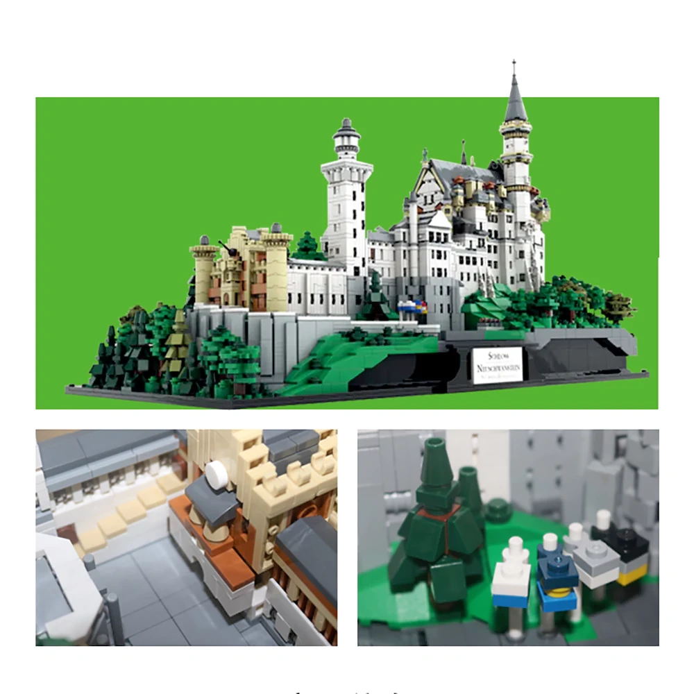 [Pre-sale] Custom 8188 SCHLOSS NEUSCHWANSTEIN Modular Buildings
