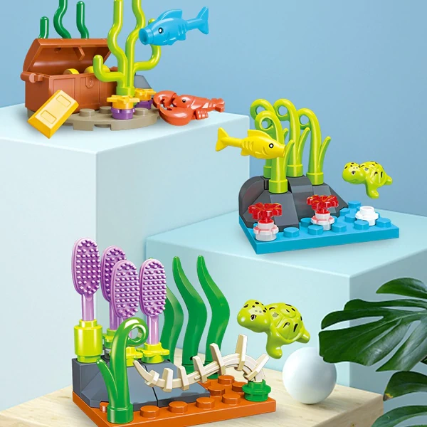JIESTAR Submarine landscape miniature scene Creator Expert