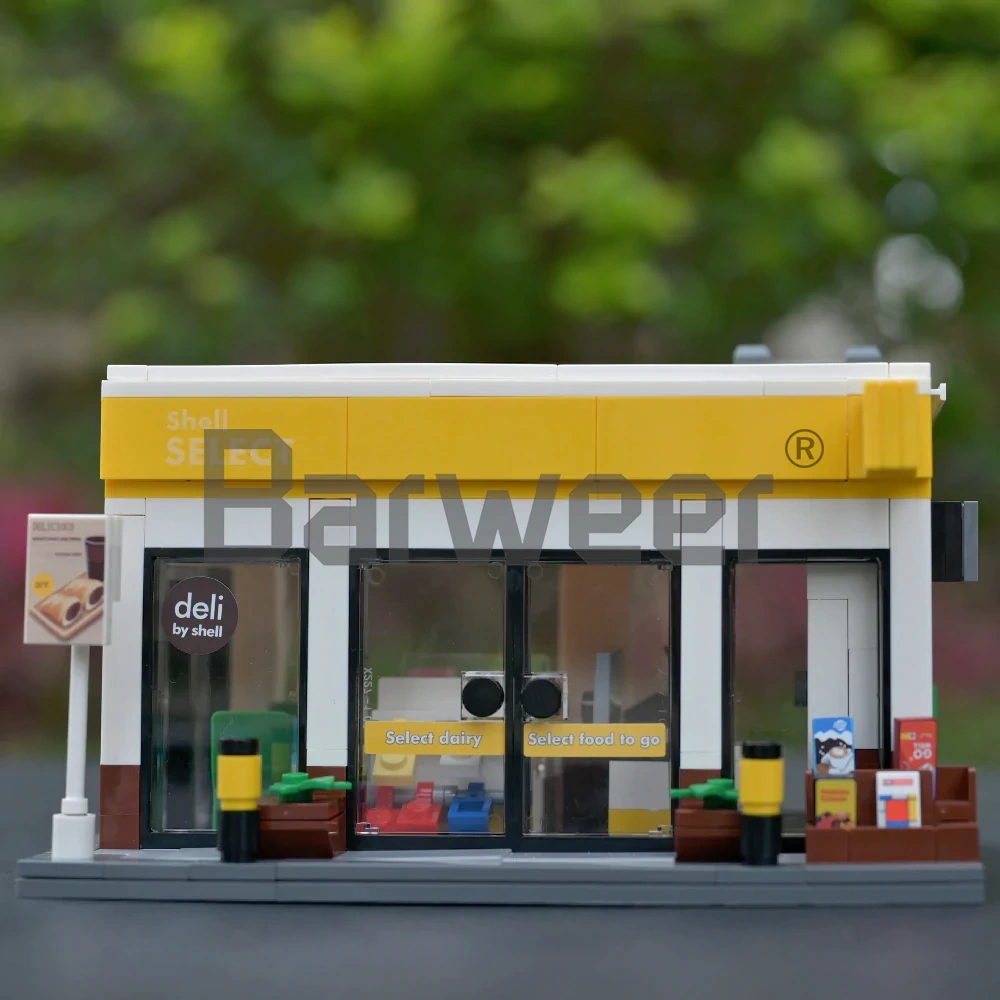CaDA Shell Gas Station Series Creator Expert