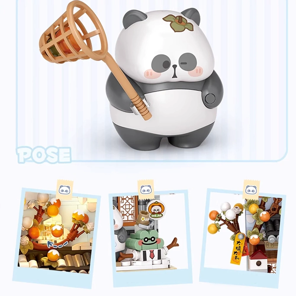 [Mini Micro Bricks] LOZ Panda 3D Painting Creator Expert