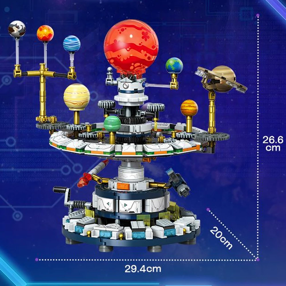 ZHEGAO 915016 Solar System Planetary Instrument Creator Expert