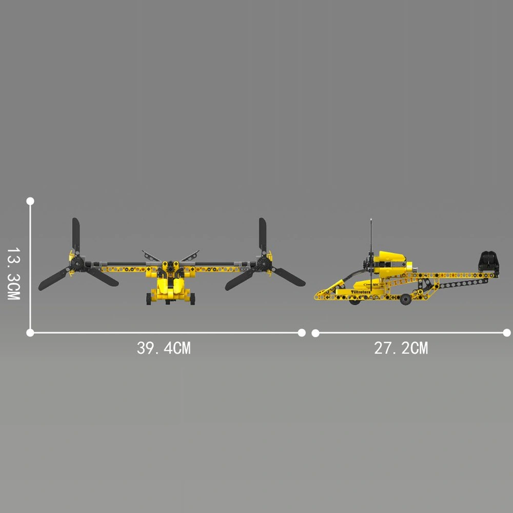 MouldKing 24051 Tiltrotor Aircraft Technic