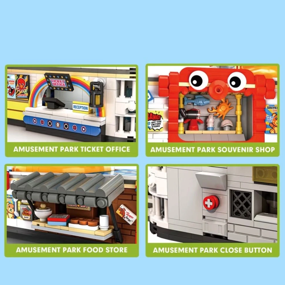 CBOX JD117 OCTOPUS AMUSEMENT PARK Creator Expert