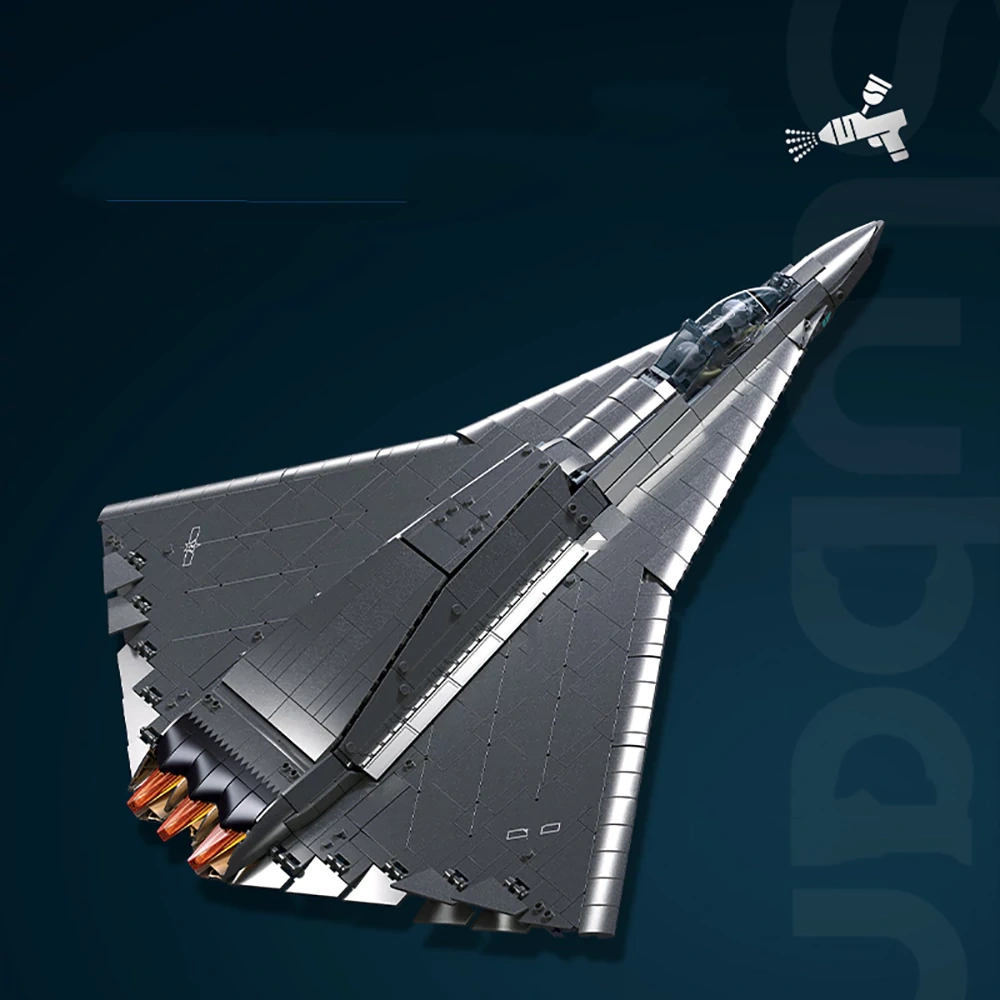 Sluban M38-B1569 J-36 Fighter Jet Military