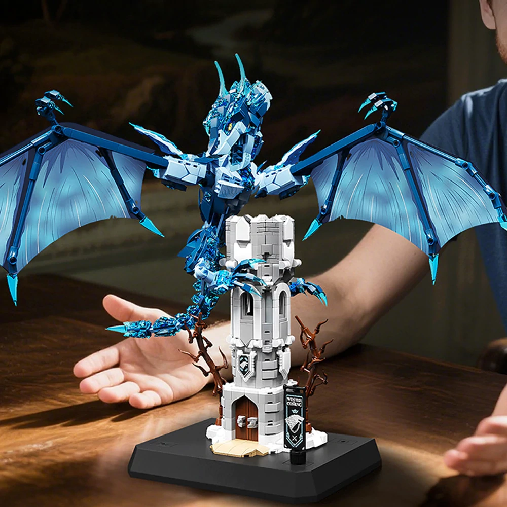 12O 99005 BLUE DRAGON Monster Dinosaur