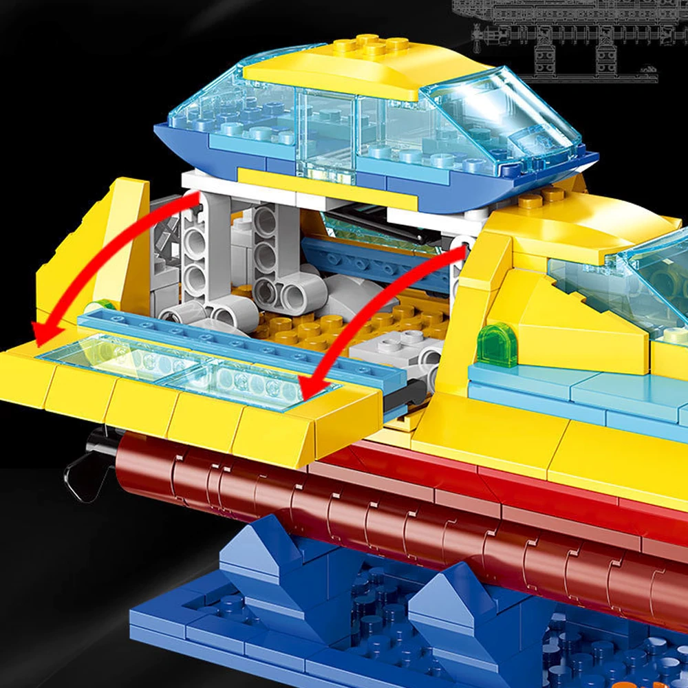 XINGBAO XB-18012 Power Catamaran Technic