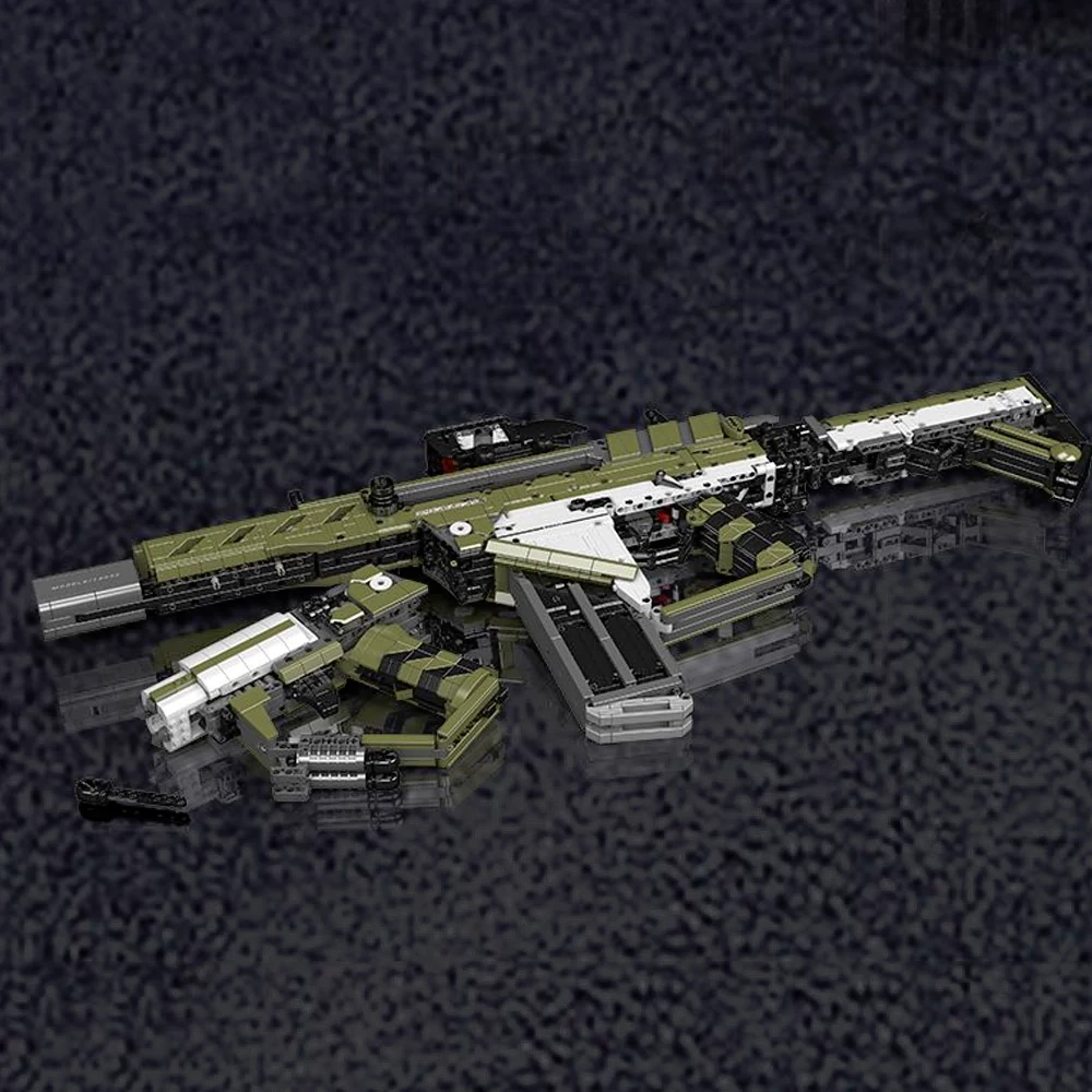 MouldKing 14032 DY-01 Assault Rifle Military