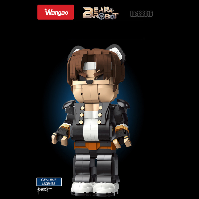 WANGAO Violent Bear Robot Series Bear Brick