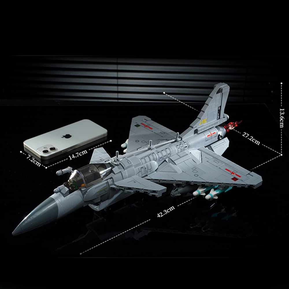 Keeppley 23030 J-10C Fighter Military
