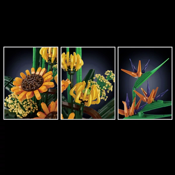 MouldKing 10024S Flower World：Birds Of Paradise Creator Expert
