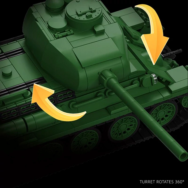 12GO 97007 T34-85 MEDIUM TANK Military