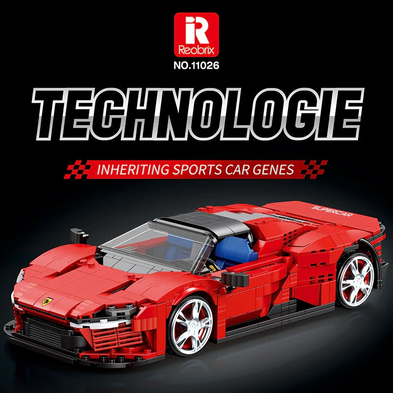 Reobrix 11026 1:16 Ferrari Daytona SP3 Car Technic