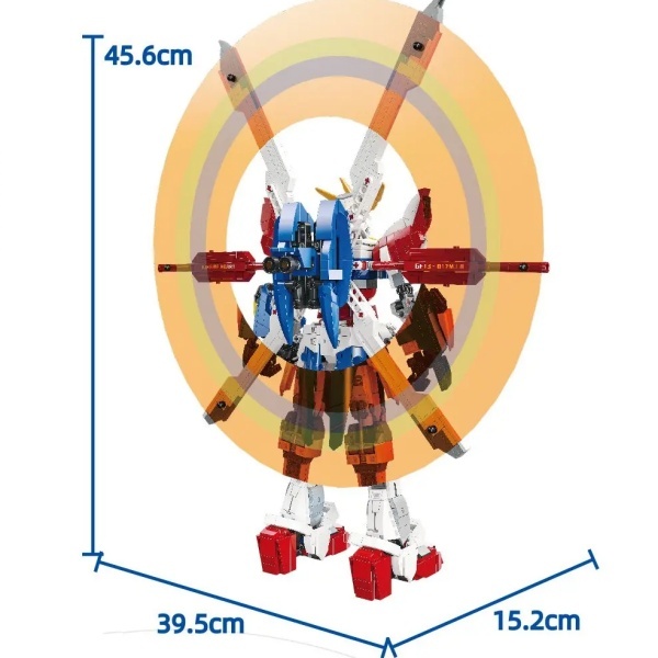 JIESTAR 58107 GF13-01MJ II GOD Iron-Blooded Movie & Game