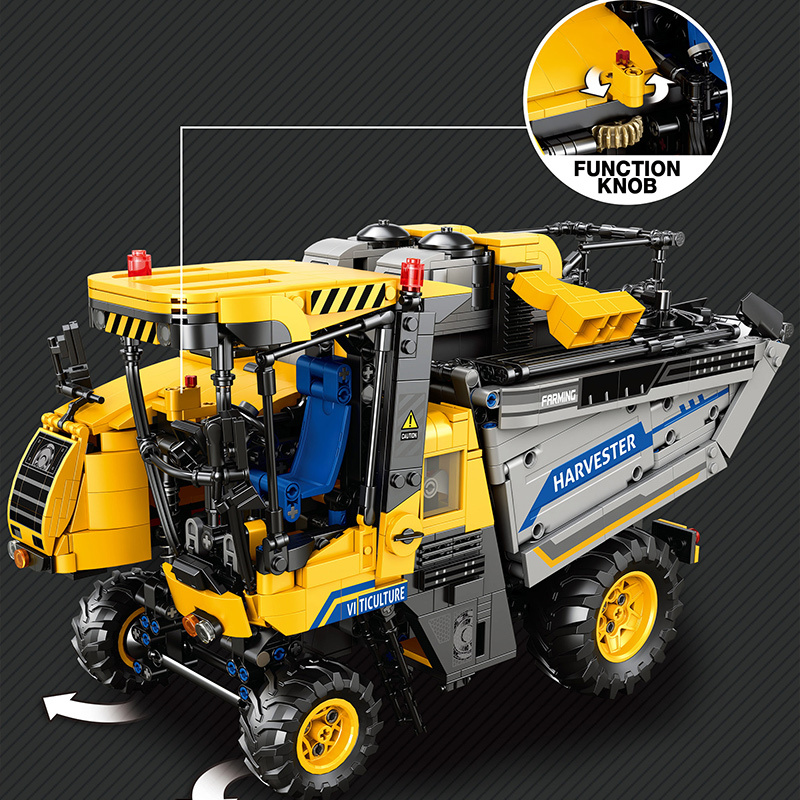 [With Motor] Reobrix 22026 Grape Harvester Technic