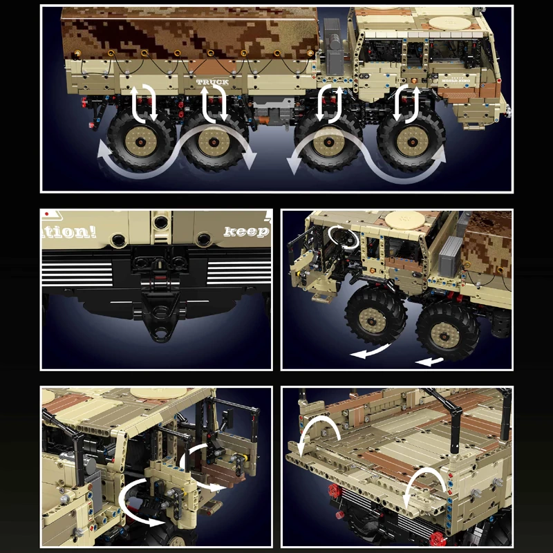 MouldKing Tatry KOLOS 8X8 Military
