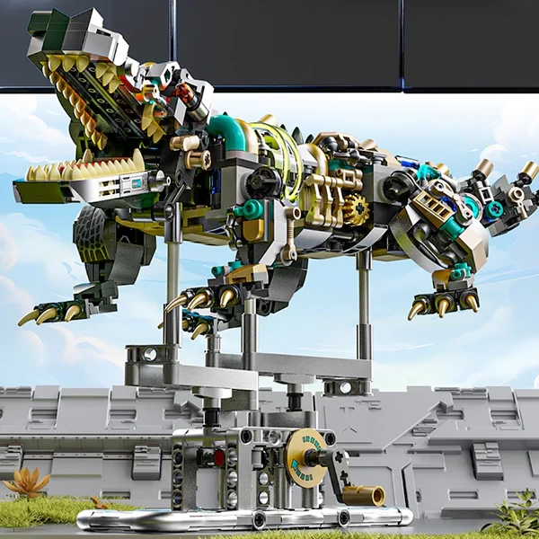 MJI 13056 Building Blocks Crocodile Creator Expert